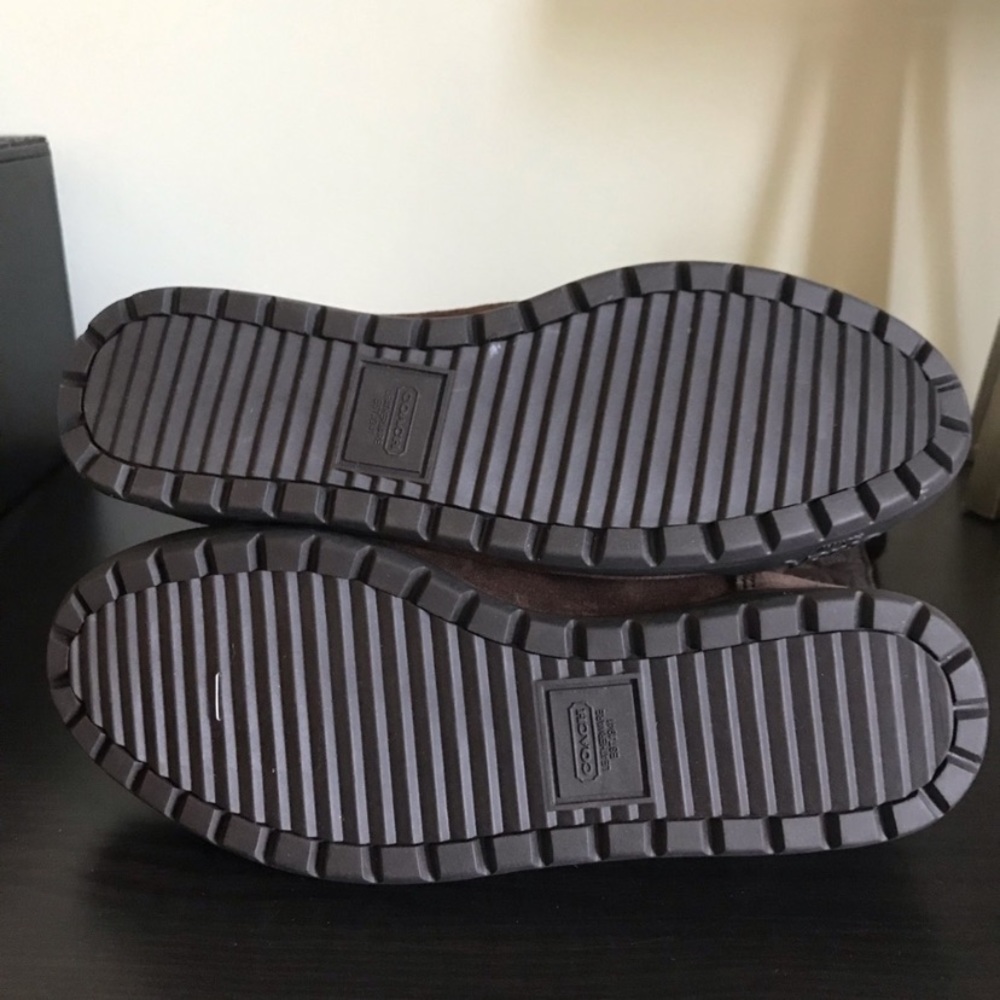 Nwot Brown Coach Talen Boots View 3